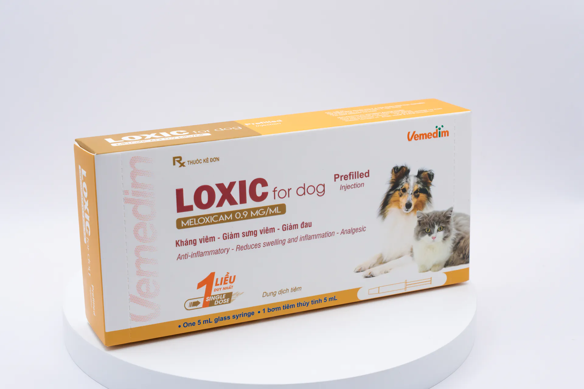 Loxic for dog (ống tiêm nạp sẵn)