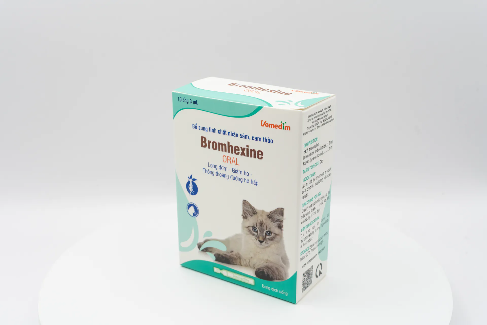 Bromhexine oral (cat)