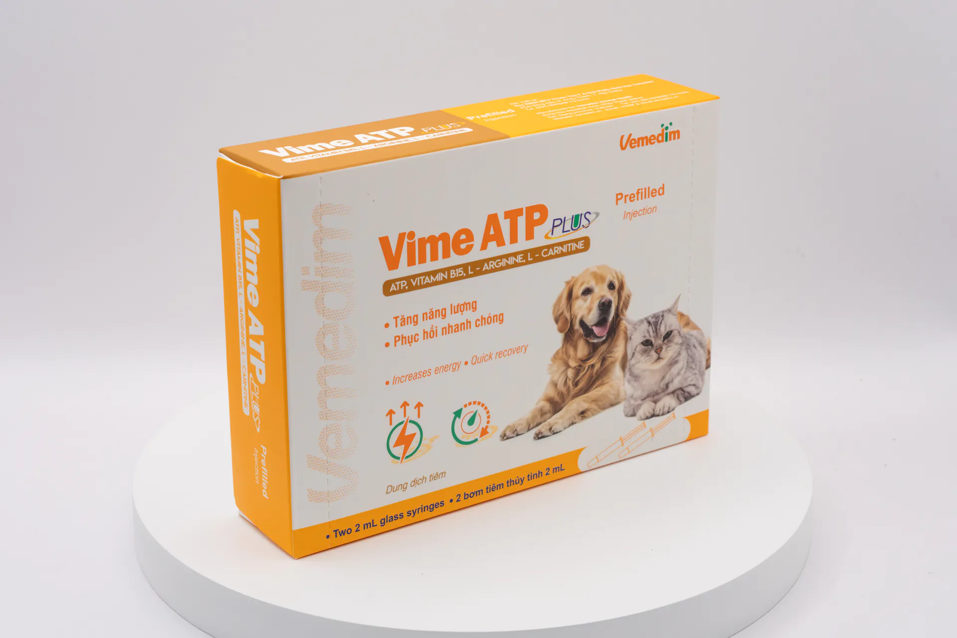 Vime ATP plus (ống tiêm nạp sẵn)