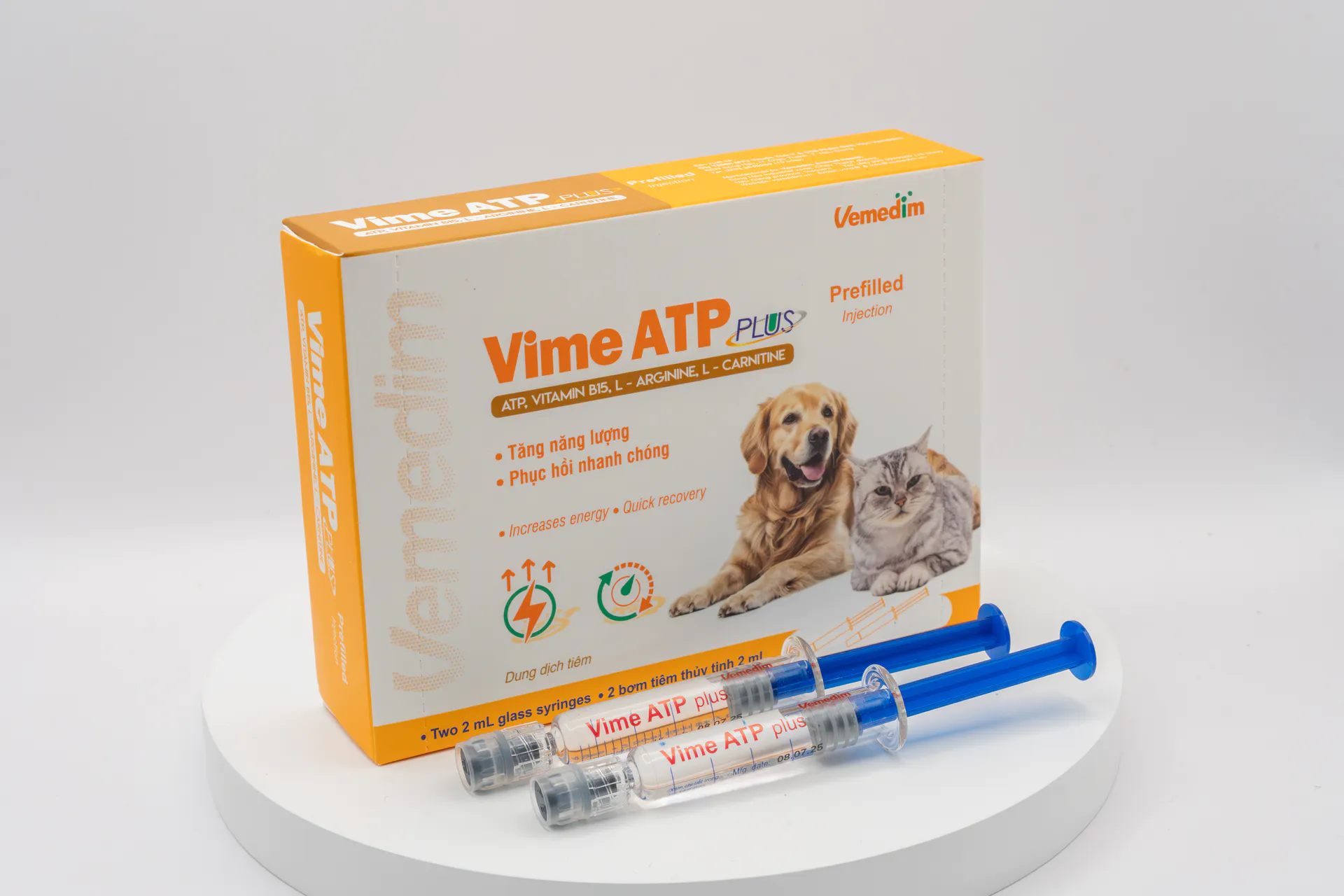 Vime ATP plus (ống tiêm nạp sẵn)