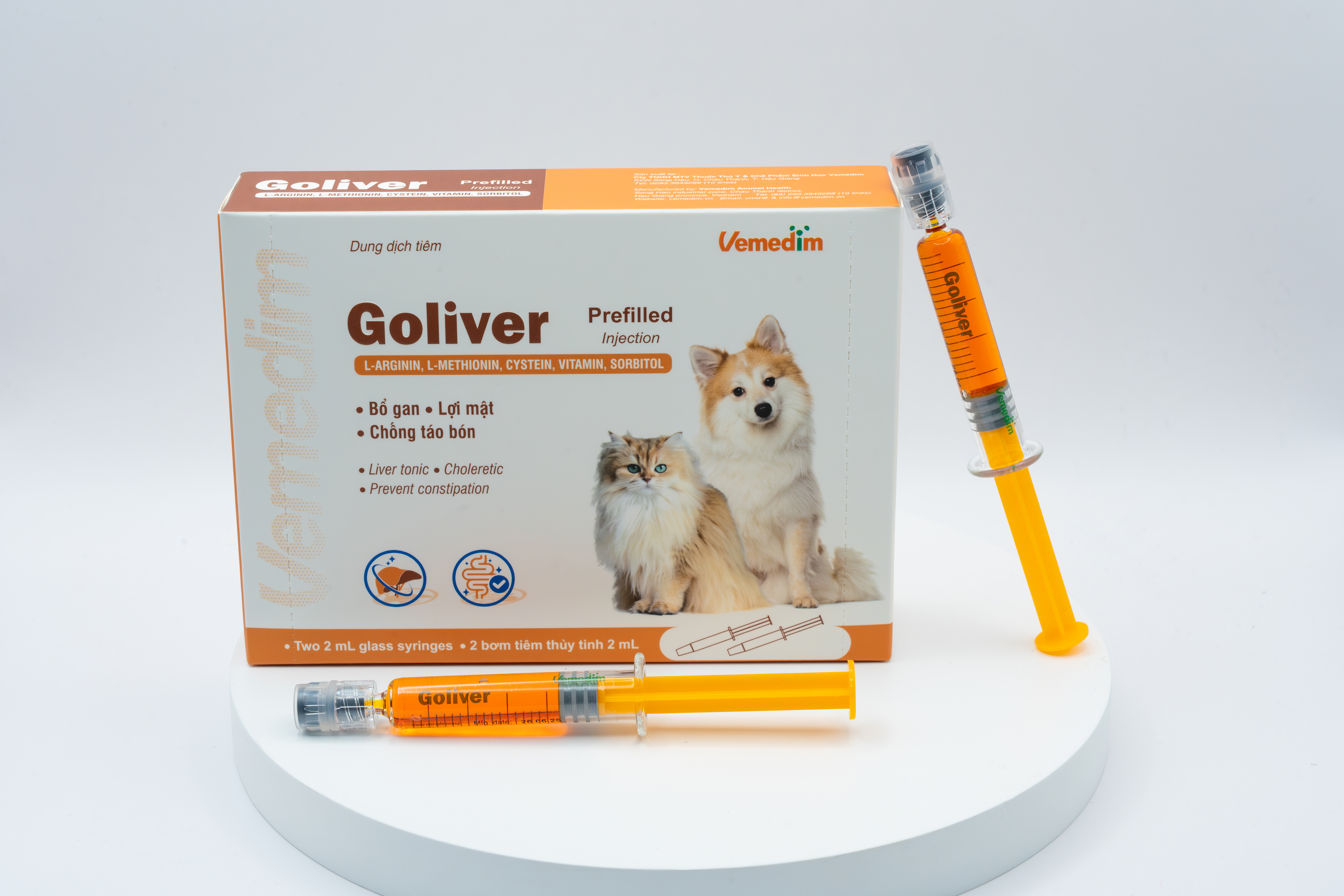 Goliver pet (ống tiêm nạp sẵn)