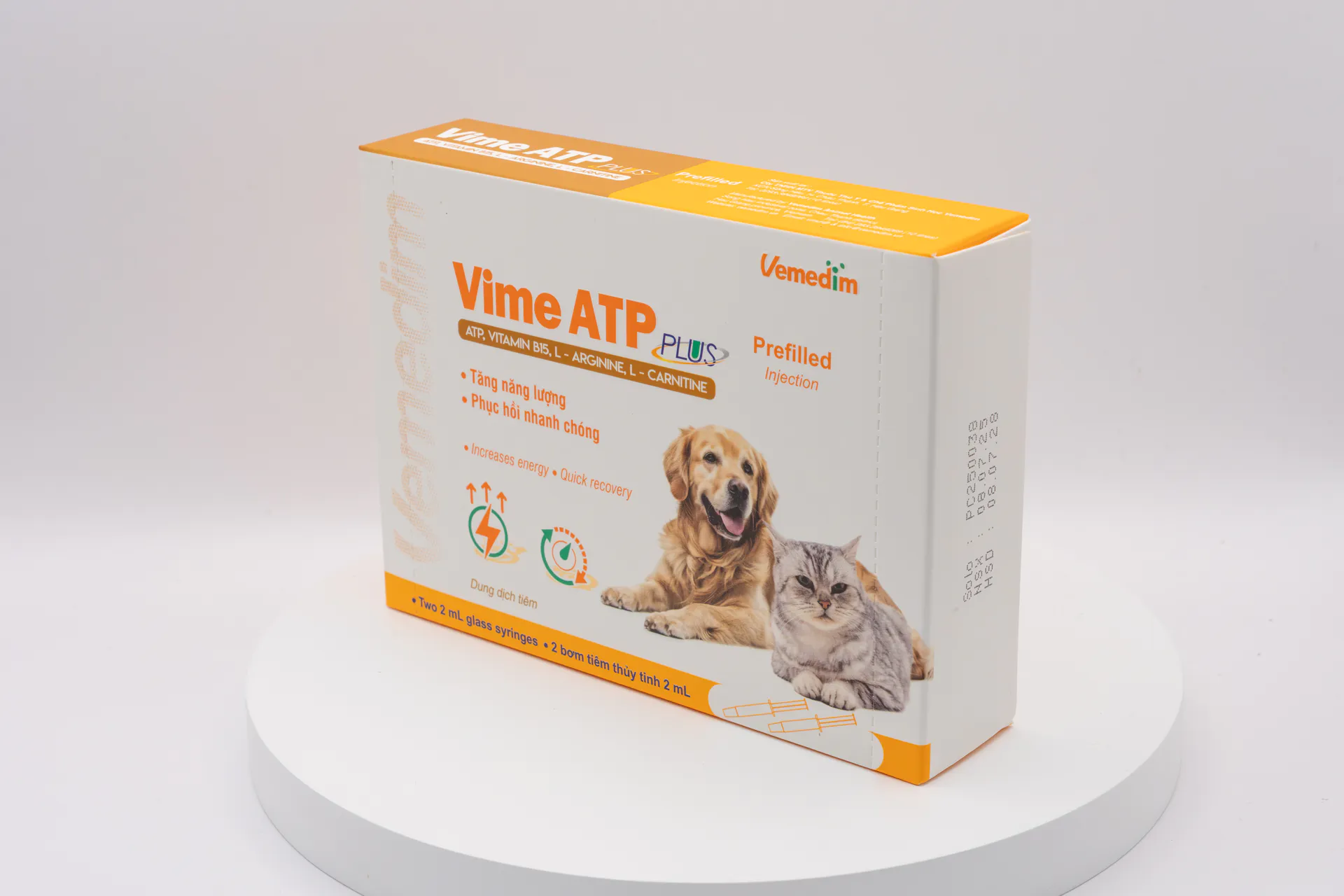 Vime ATP plus (ống tiêm nạp sẵn)