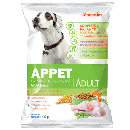 APPET ADULT dog (vị gà)