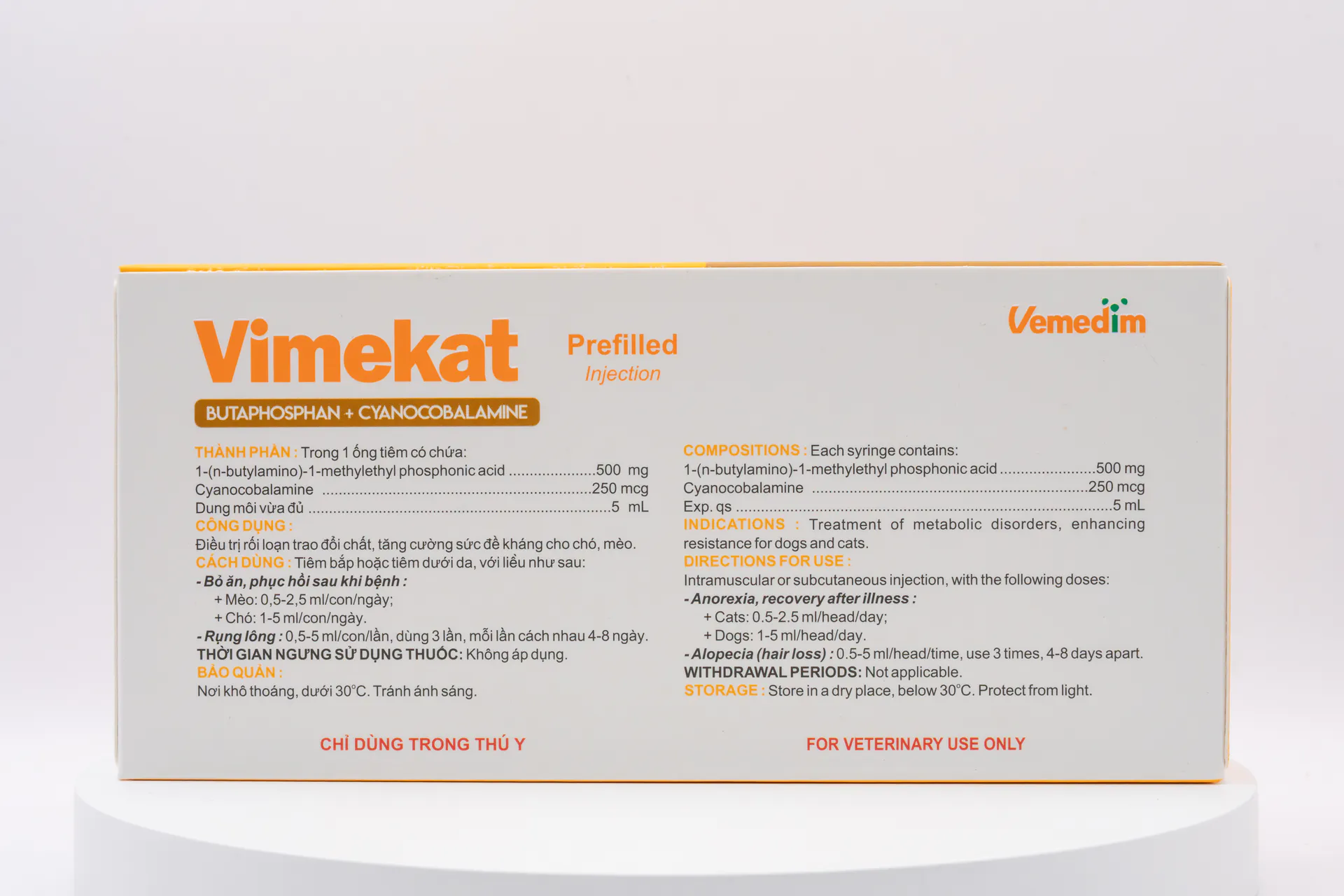Vimekat (ống tiêm nạp sẵn)