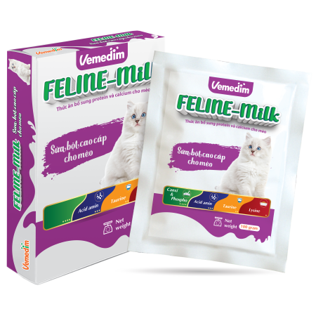 Feline Milk - Sữa bột cao cấp cho mèo