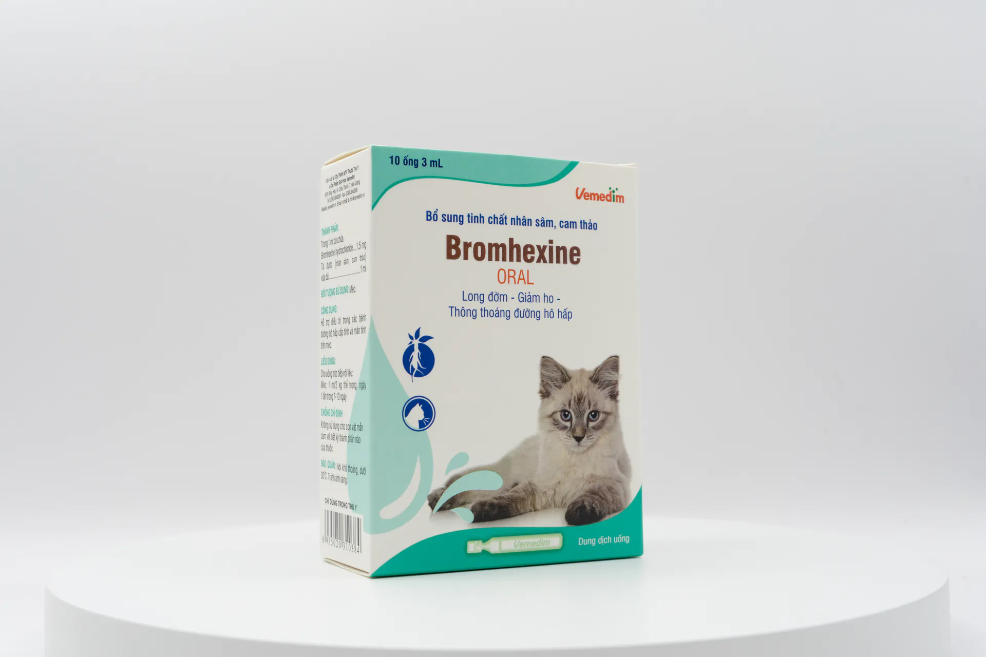 Bromhexine oral (cat)